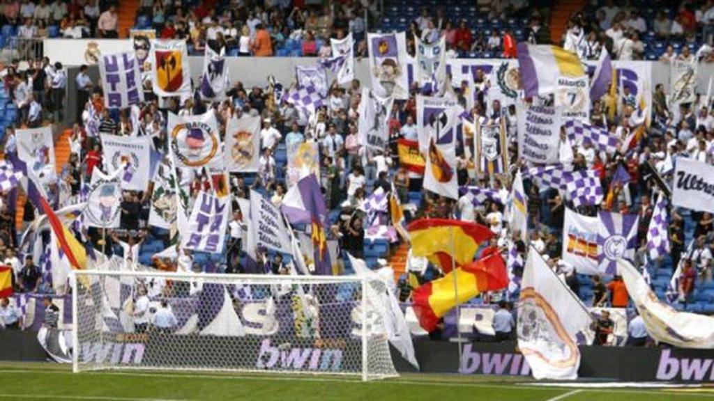 Ultras del Real Madrid en una imagen de archivo