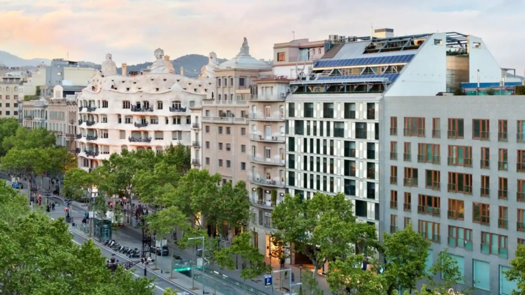 El Passeig de Gràcia de Barcelona