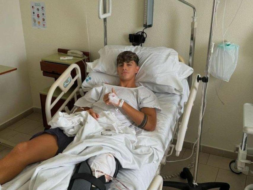 Marc Bernal se recupera de la operación de su rodilla