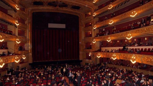 Espectadores en el Liceu