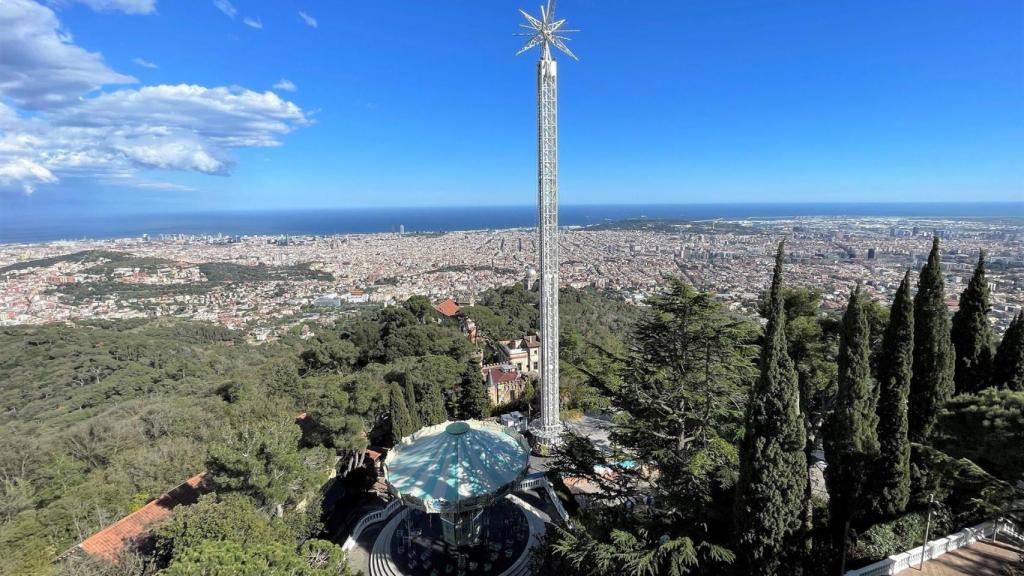 'Merlí', la nova caiguda lliure del Tibidabo