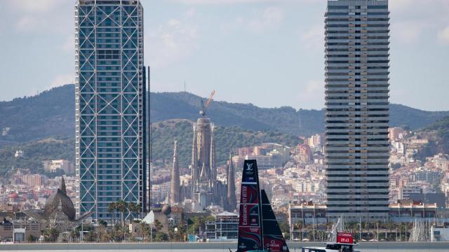 Competición de vela en la Copa América