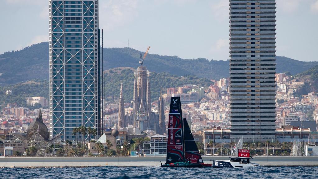 Competición de vela en la Copa América