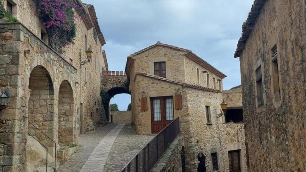 Imatge del poble de Pals