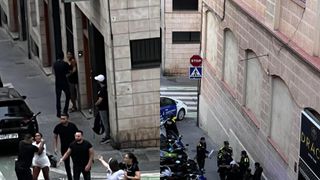 Polémicas en el exterior de la discoteca Draco
