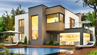 Una vivienda de lujo en una imagen de archivo