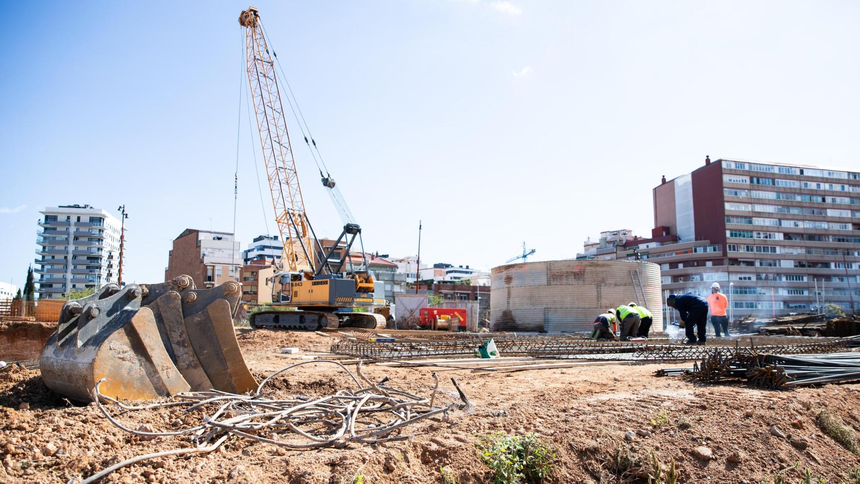 Construcción de viviendas en la Gran Barcelona