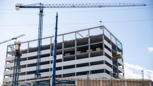 Una promoción de viviendas en Esplugues