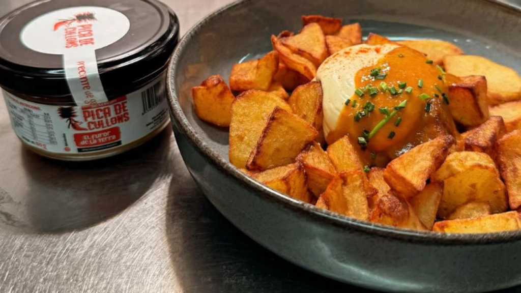 Las patatas bravas del Xin Vic Gastrobar