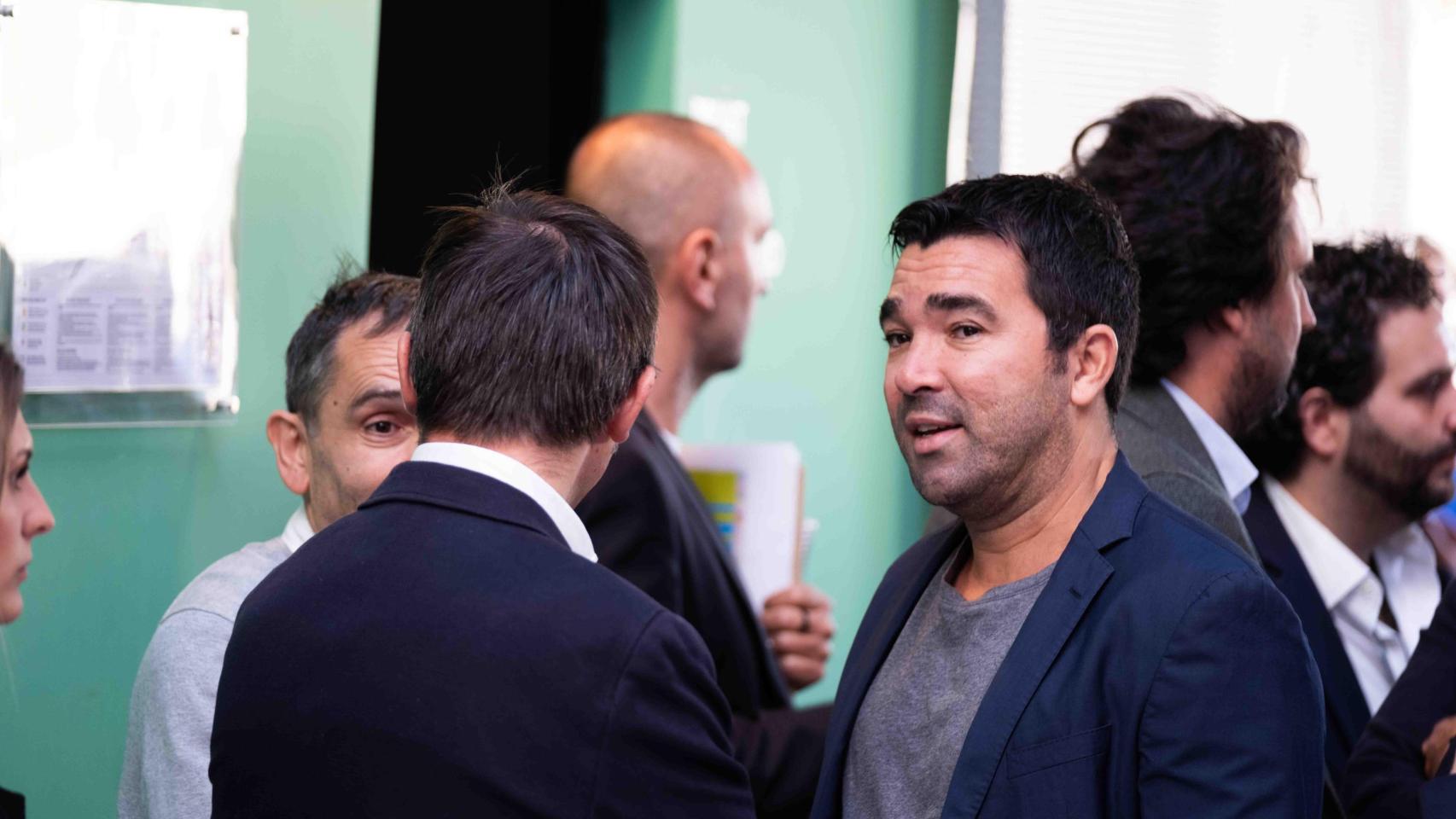 Deco, en la despedida de Andrés Iniesta