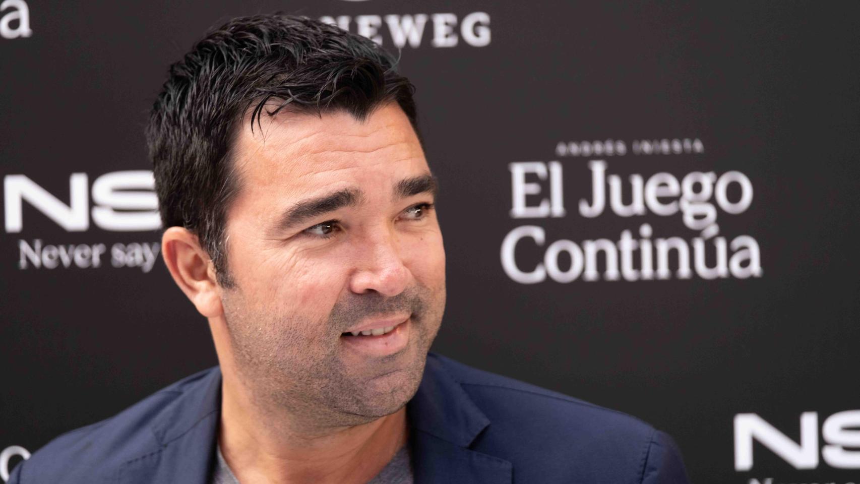 Deco en la despedida de Iniesta