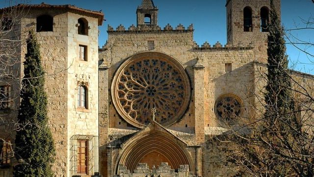 El claustro del monasterio de Sant Cugat