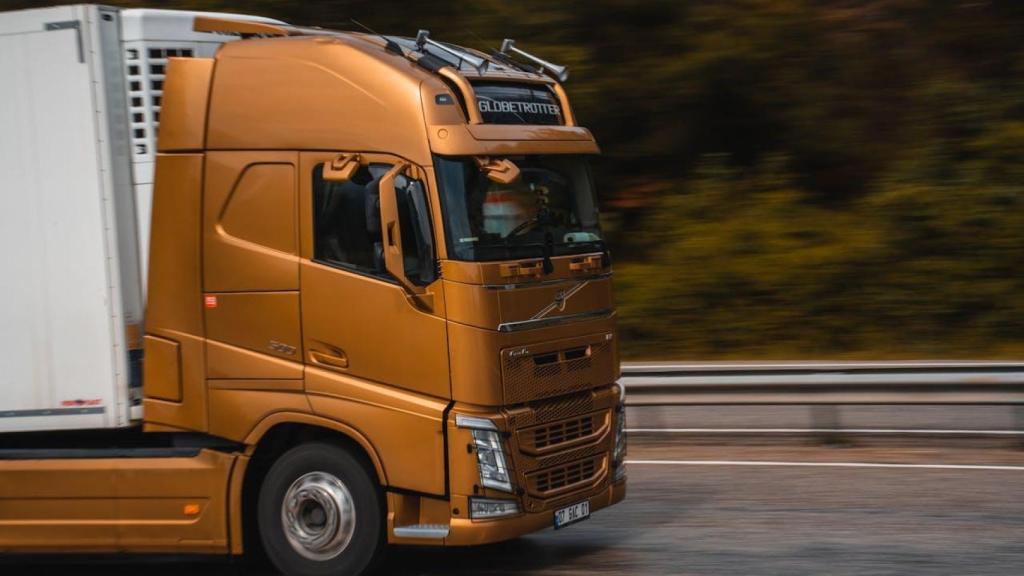 Camió en ruta