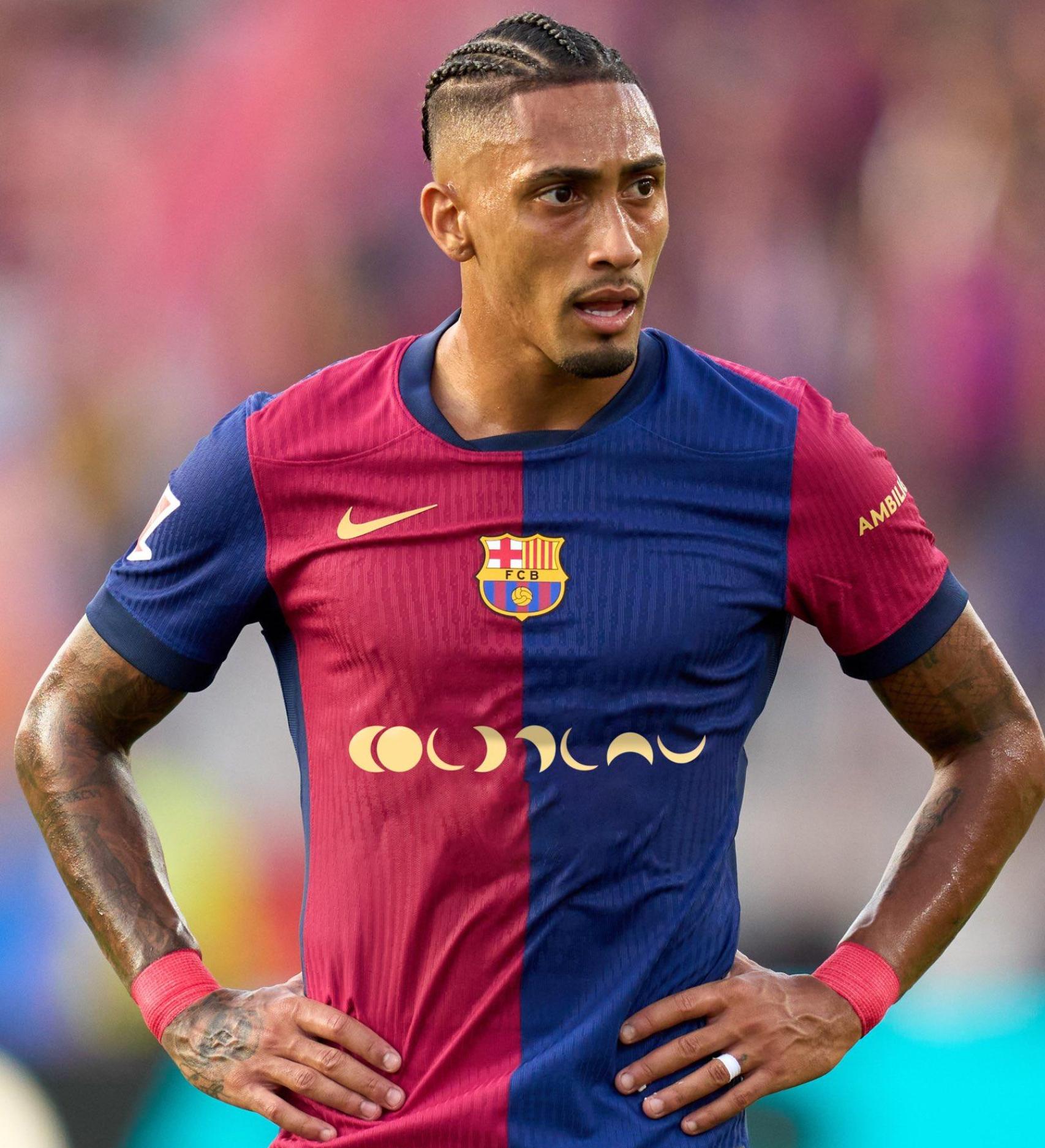 Así será el logo de Coldplay en la camiseta del Barça para el clásico