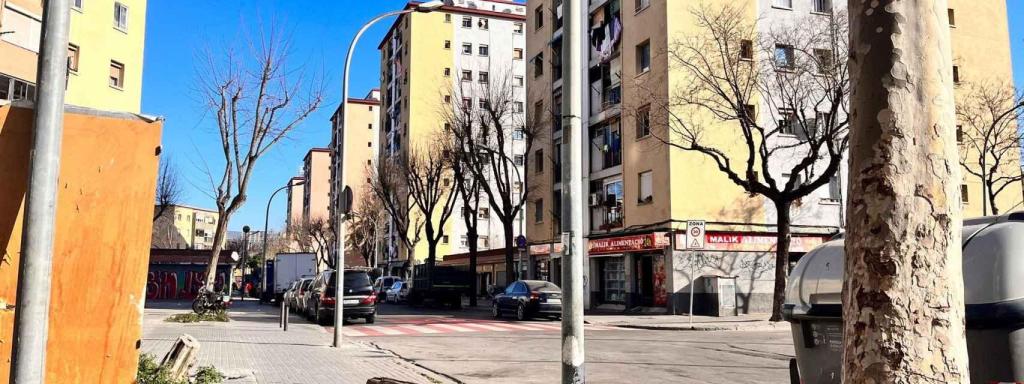 El carrer Còrdova de Sant Roc