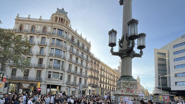 Homenaje a Liam Payne en Barcelona