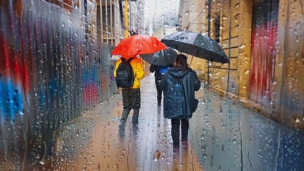 Lluvias en Barcelona