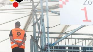 Auxiliar de Wakeful Seguridad en una imagen de archivo