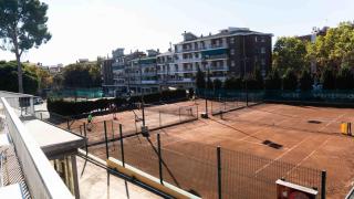 Pistas de tenis del Club de Tenis Castelldefels