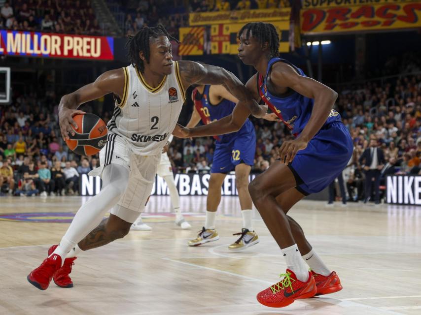 Dame Sarr en el Palau Blaugrana