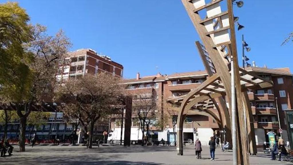 Plaza de Virrei Amat en una imagen de archivo