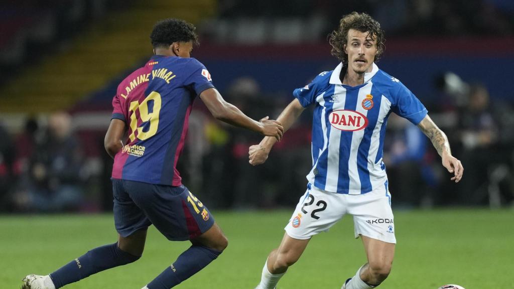 Lamine Yamal, contra el Espanyol