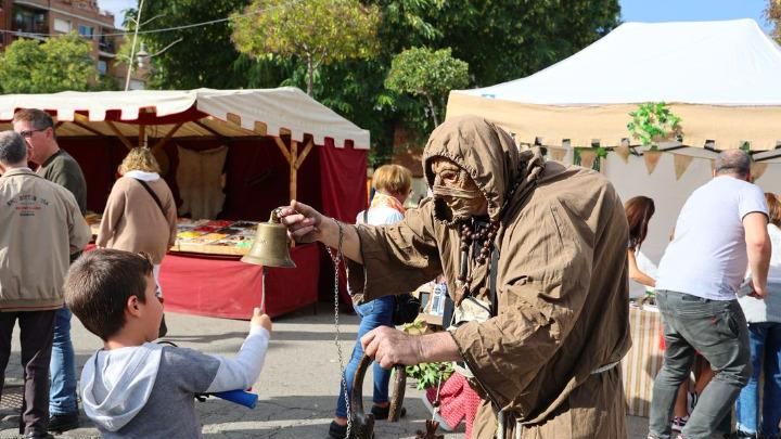 Imagen de archivo de un mercadillo Medieval