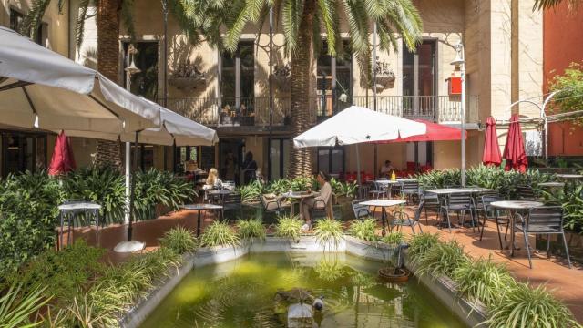 Jardín del Ateneu barcelonés