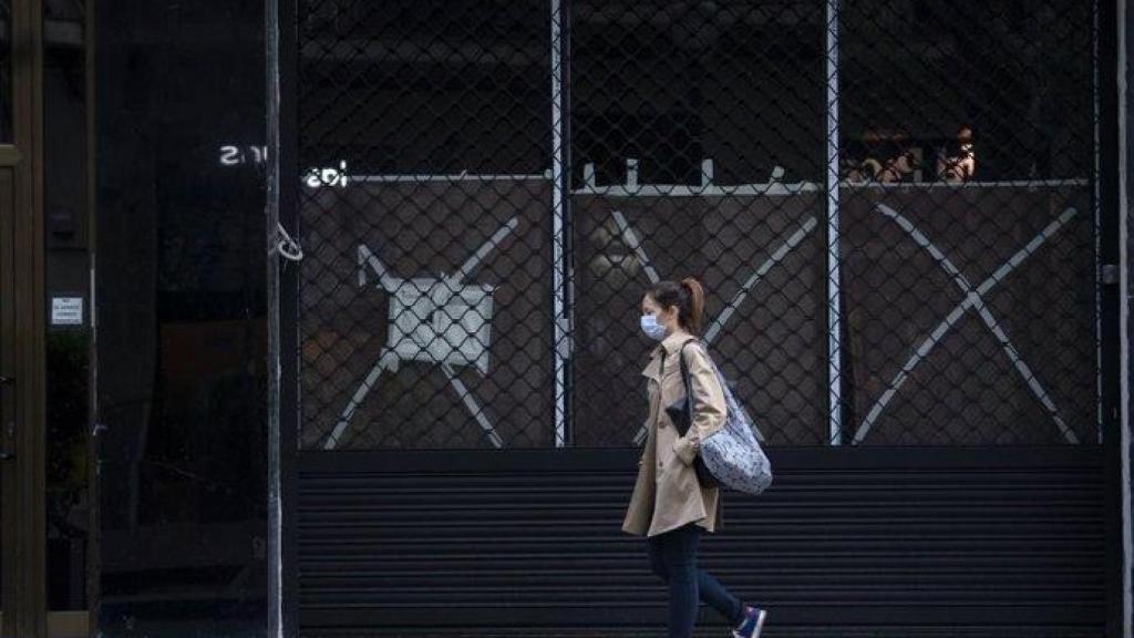 Un local buit a Barcelona en una imatge d'arxiu