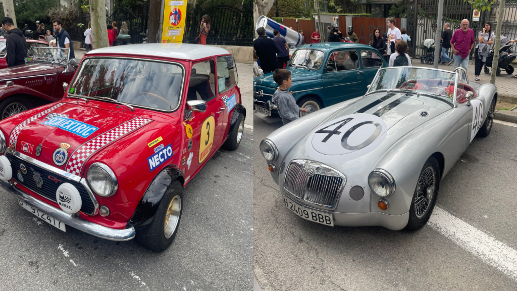 Cotxes clàssics a la trobada