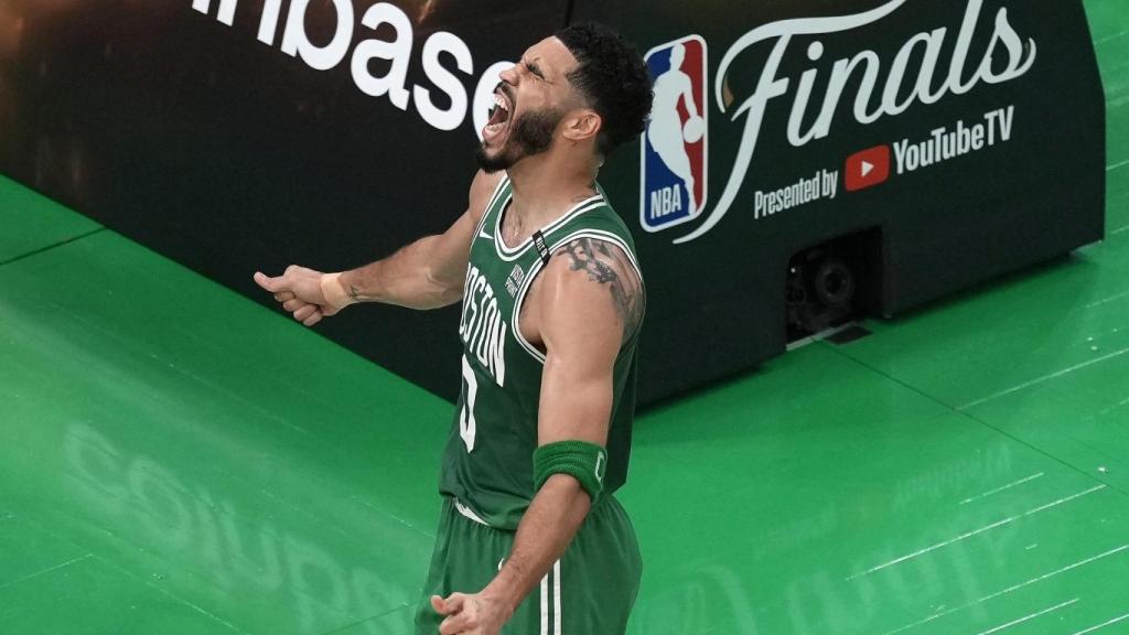 Jayson Tatum, campeón de la NBA de 2024 con los Boston Celtics