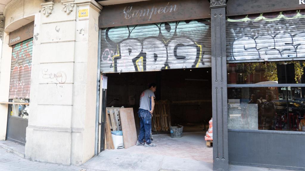 Imatge d'arxiu de les obres en el nou Vivari de Pau Claris amb Diputació