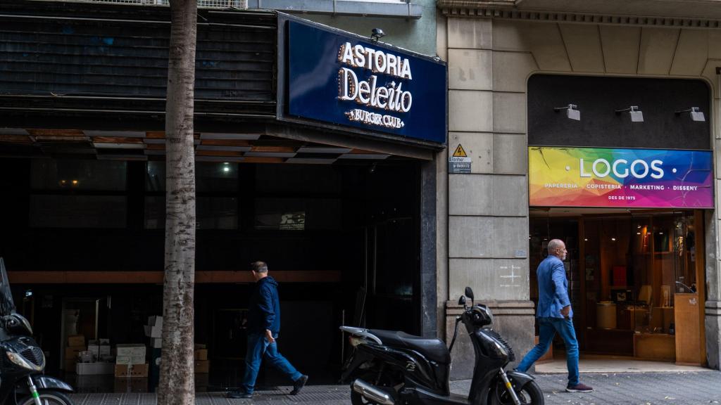 Imagen de archivo del Astoria Deleito Burger Club, el antiguo restaurante de Deleito en el Cine Astoria de Barcelona