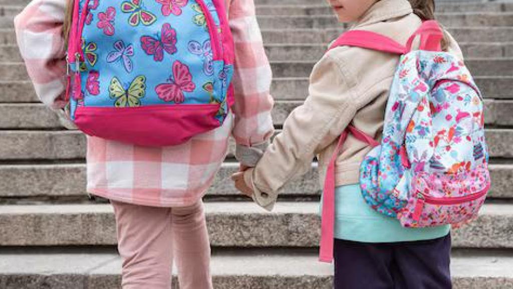 Imagen archivo de unas niñas