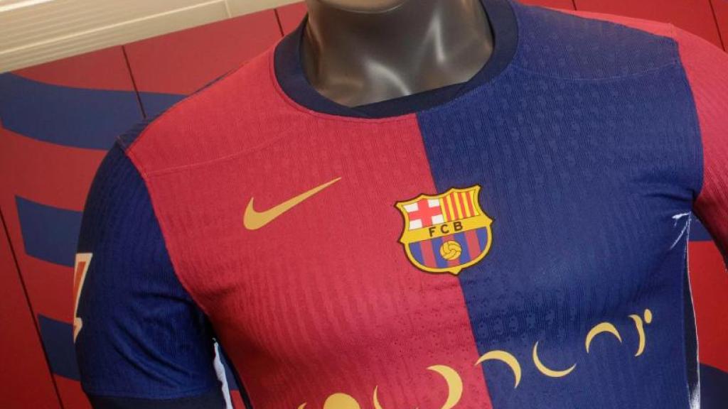 La camiseta especial de Nike para el Barça con el logo de Coldplay