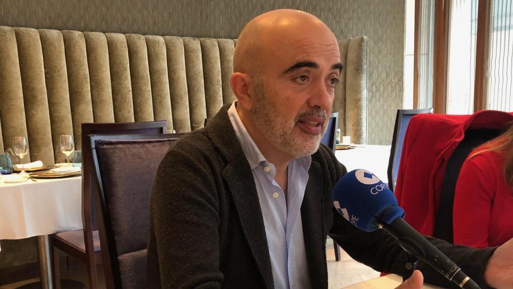 Daniel Sirera, en la entrevista en la Cadena Cope
