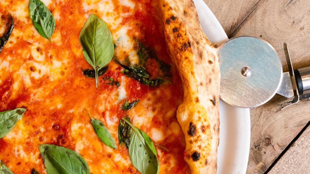 Pizza en una imagen de archivo