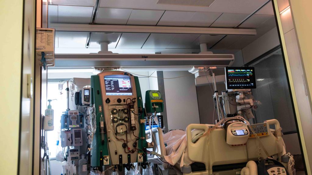 Imatge d'arxiu de la UCI d'un hospital