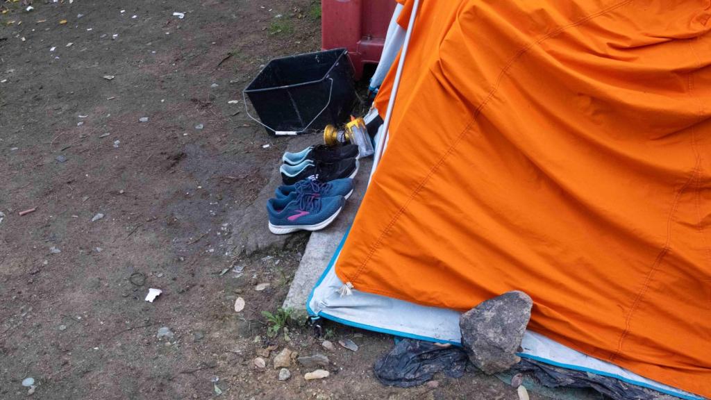 Sinhogarisme a Montjuïc