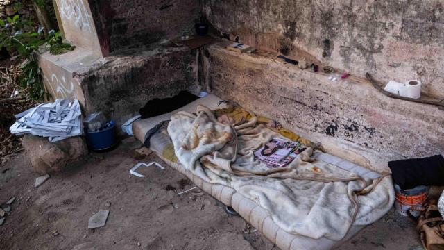 Sinhogarismo en Montjuïc