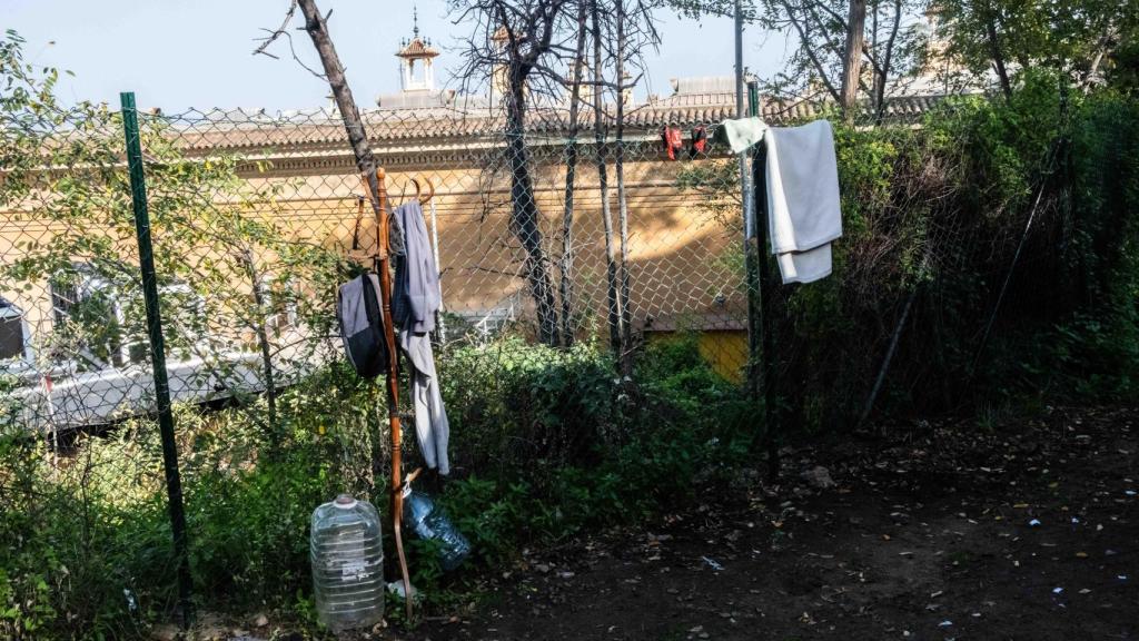 Sinhogarismo en Montjuïc