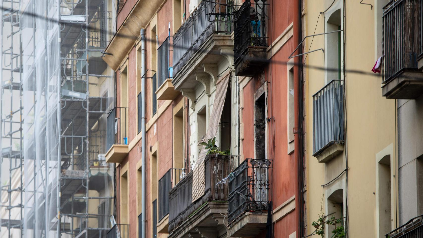 Viviendas en Barcelona en una imagen de archivo