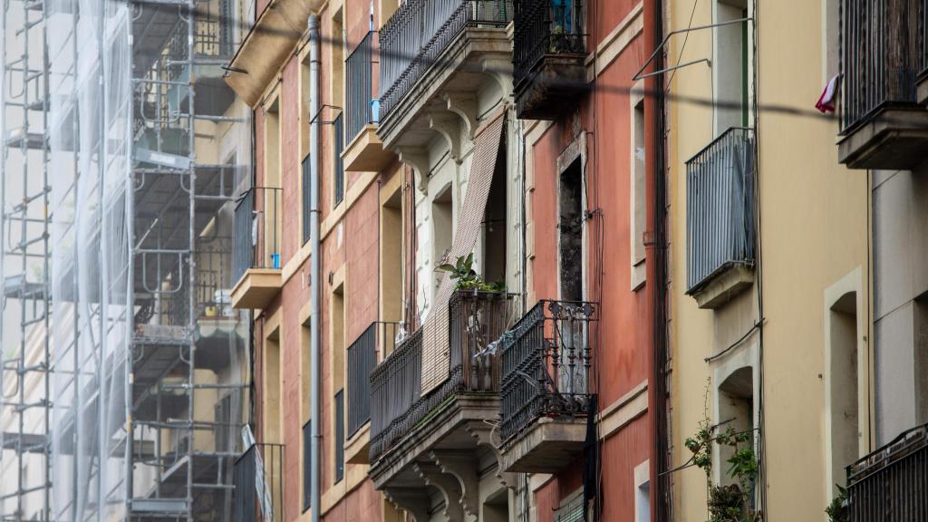 Viviendas en Barcelona en una imagen de archivo