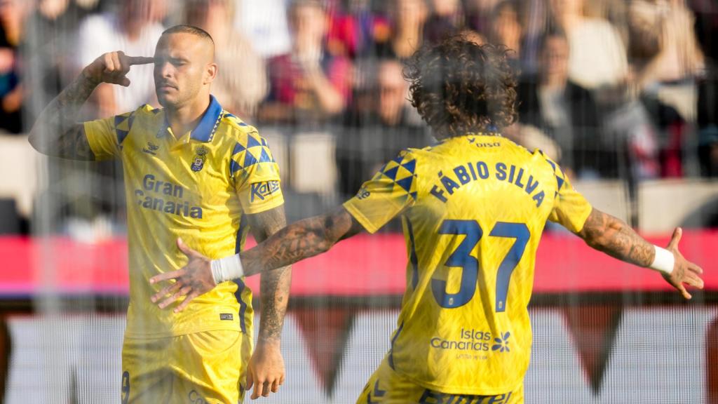 Sandro y Fabio Silva, goleadores deLas Palmas