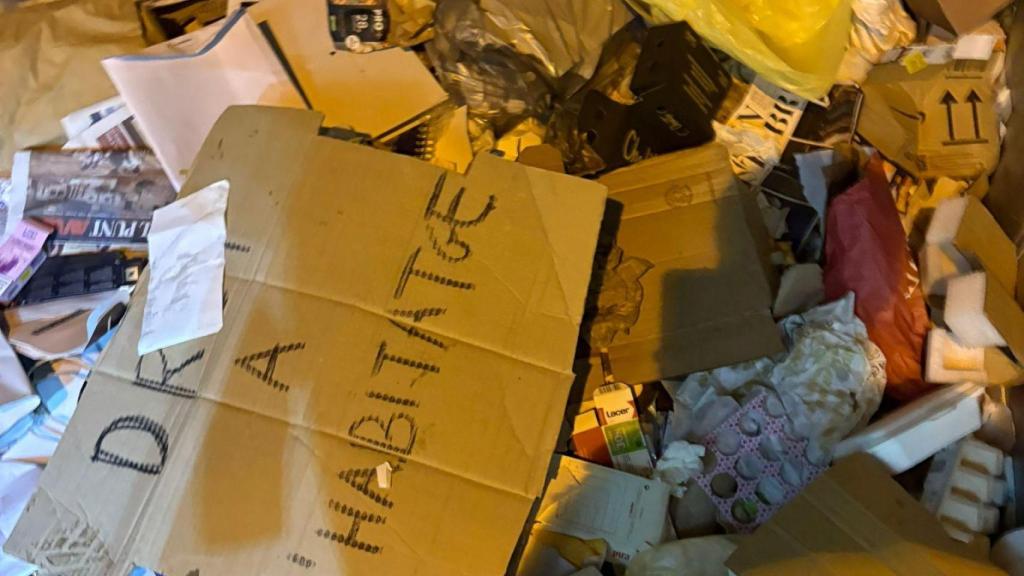 Escombraries recollides durant una ruta a Sarrià