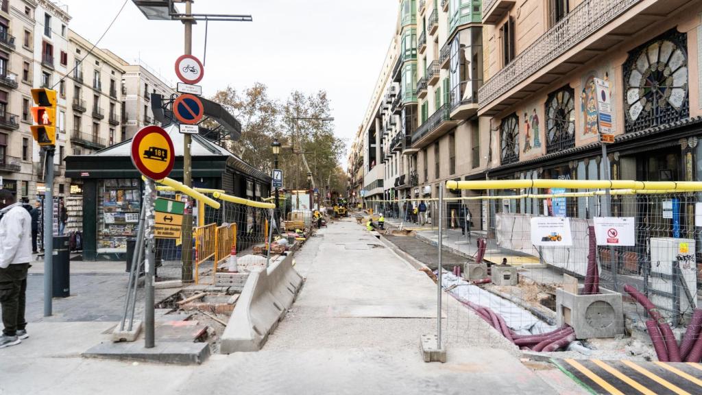 Obras de las ramblas