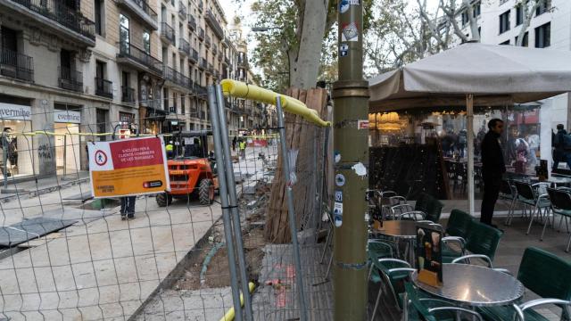 Obras de las Ramblas