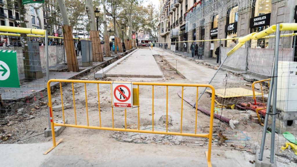 Comercios afectados por las obras de La Rambla