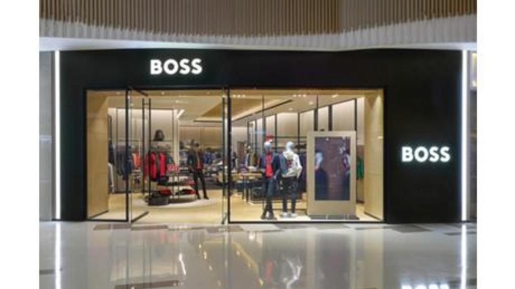 L'actual botiga de Hugo Boss al passeig de Gràcia