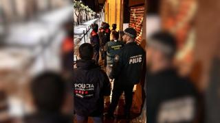 Dispositivo de los Mossos d'Esquadra con la Guardia Civil y la policía de Australia el 11 de diciembre de 2024